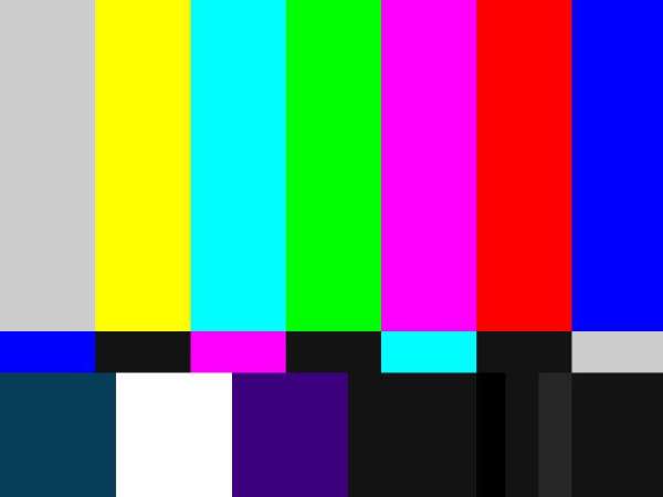 test colors TV